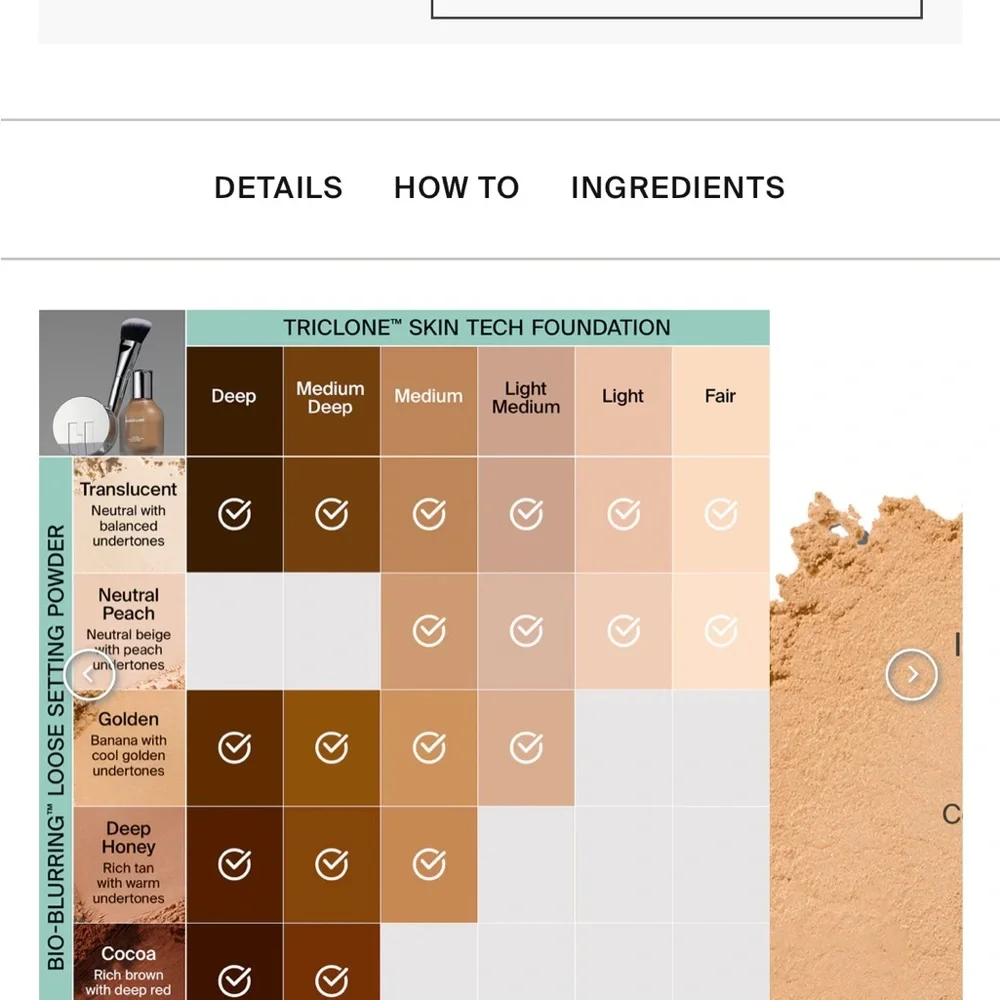 Haus Labs By Lady Gaga Bio-Blurring Loose Setting Powder - shade is Golden - Picture 4 of 4